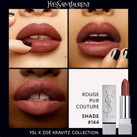 Yves Saint Laurent Zoe Kravitz Rouge Pur Couture Lipstick 121 